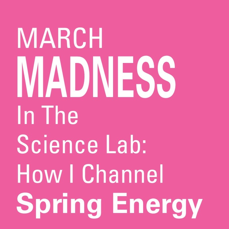 March Madness in the Science Lab: How I Channel Spring&nbsp;Energy