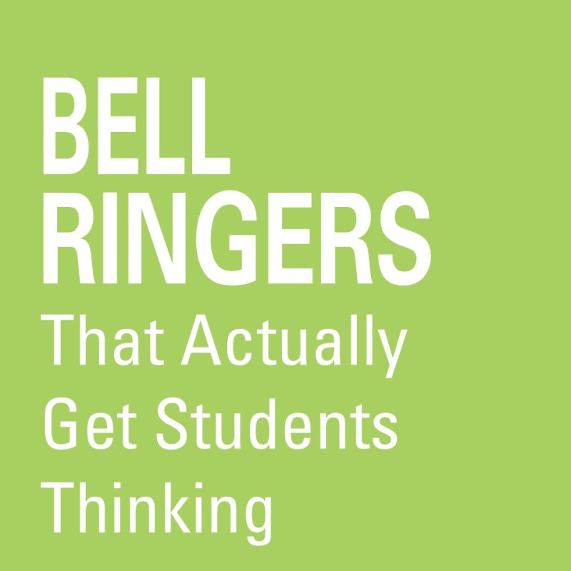 Bell Ringers That Actually Get Students Thinking in&nbsp;Science